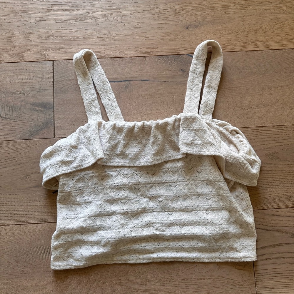 Madewell Ruffled Tank Top